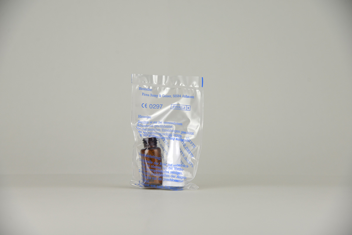 Flacon stérile pour collyre 10 ml emballage unitaire